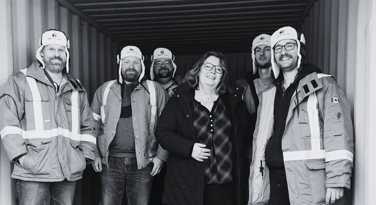 group of people smiling